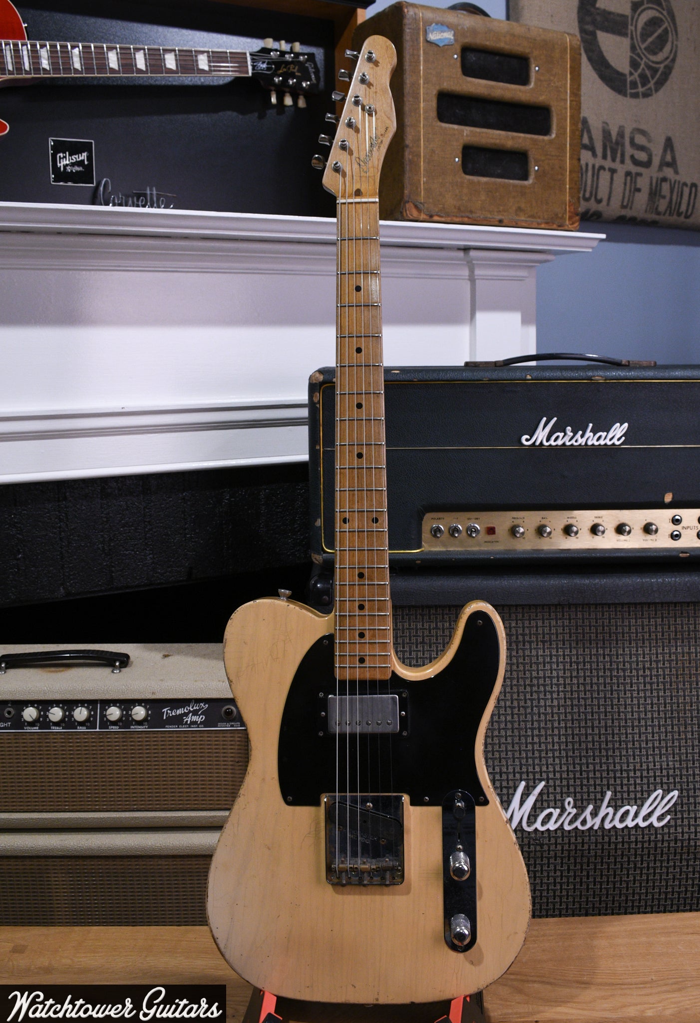 2019 Danocaster Single Cut Butterscotch "Micawber" Style T