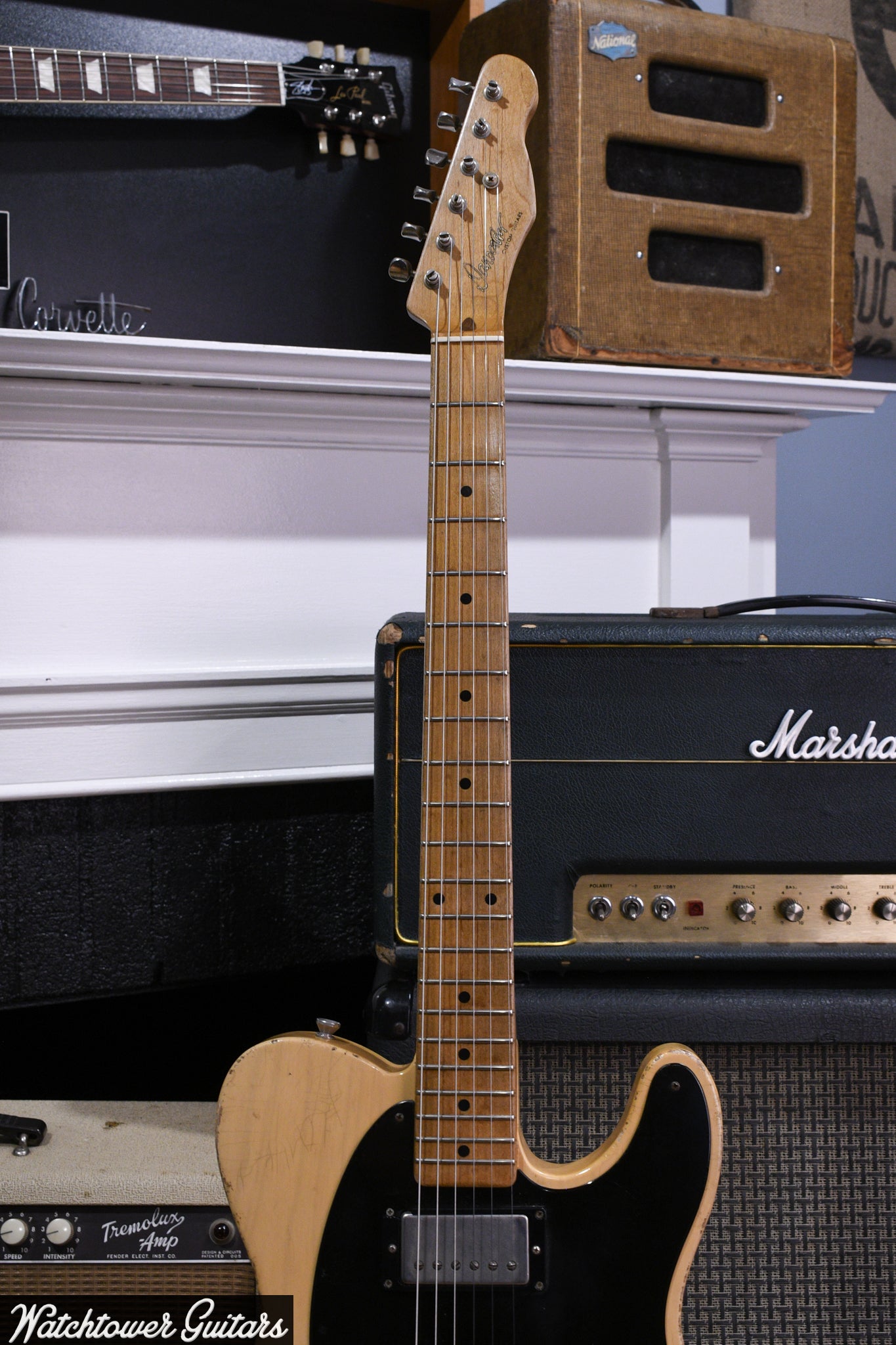 2019 Danocaster Single Cut Butterscotch "Micawber" Style T