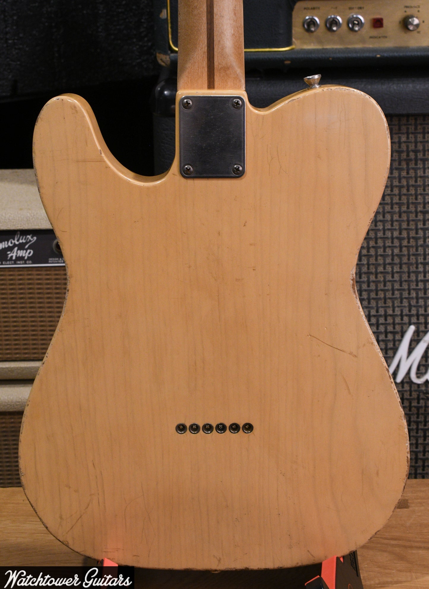 2019 Danocaster Single Cut Butterscotch "Micawber" Style T