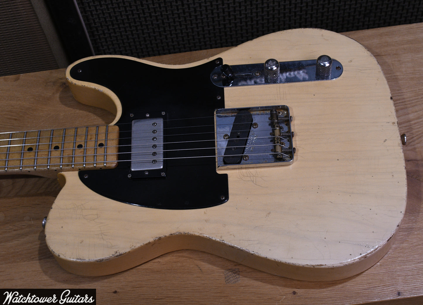2019 Danocaster Single Cut Butterscotch "Micawber" Style T