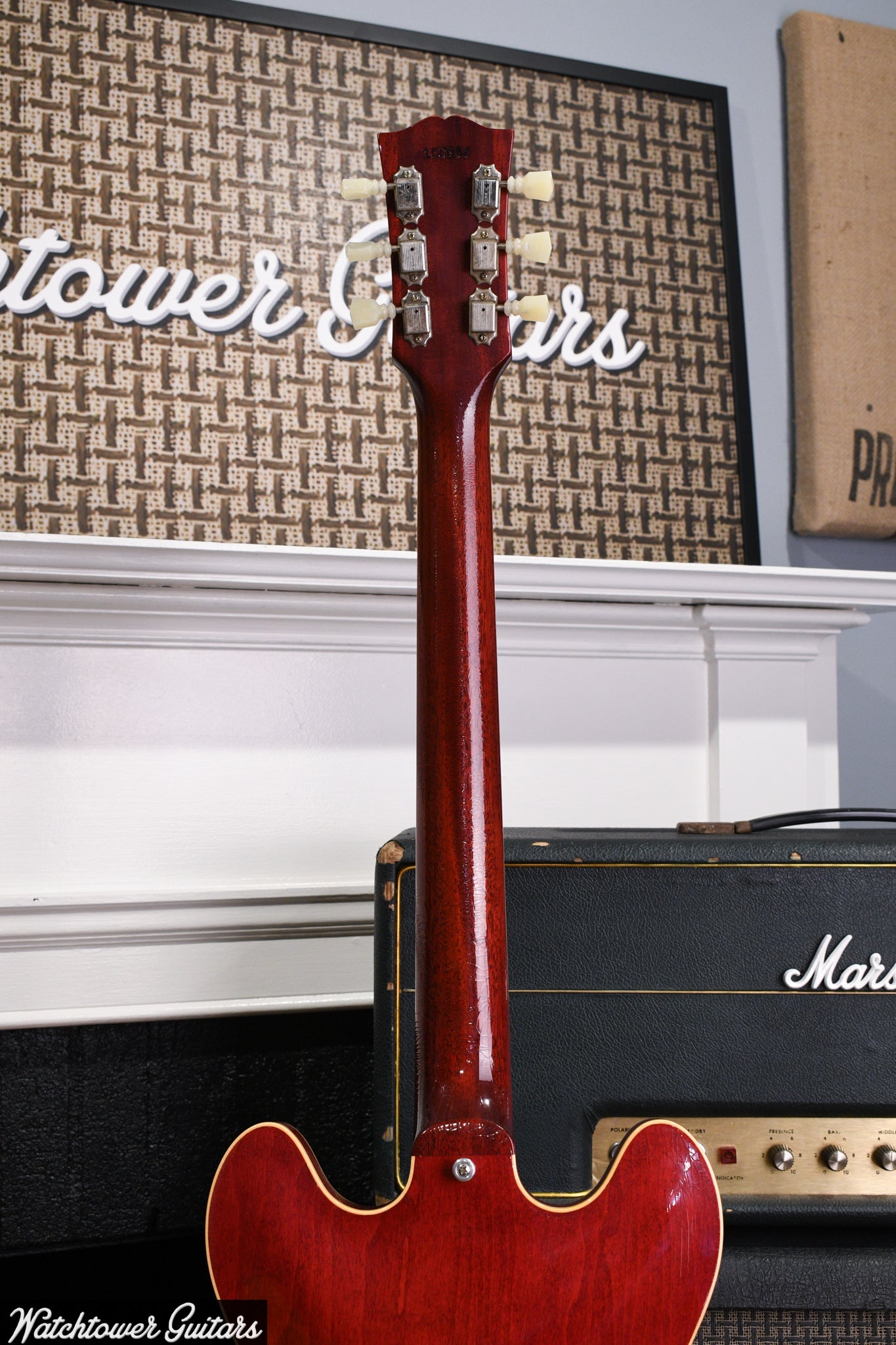 2021 Gibson 1964 ES-335 Sixties Cherry Ultra Light Aged Murphy Lab