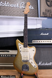 2021 Danocaster Offset Custom Lace Firemist Gold over Inca Silver