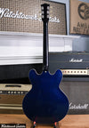 2005 Gibson ES-335 Flame Memphis Beale Street Blue