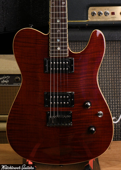 2003 Fender Custom Telecaster FMT Crimson Red Transparent