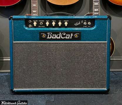 2003 Bad Cat Cub II 2x10 Combe Mark Sampson Era Turquoise Sparkle