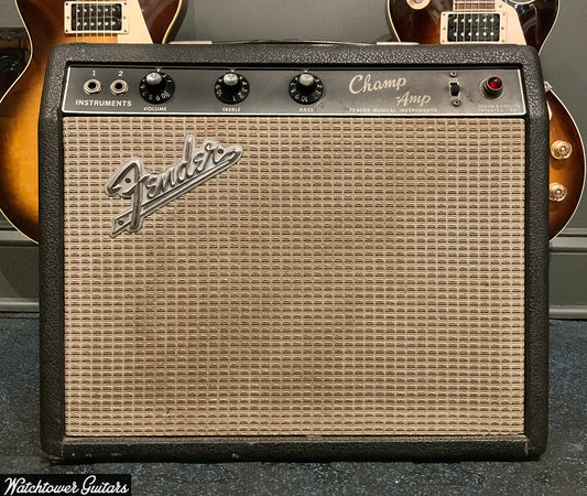 1966 Fender Champ Black Tolex
