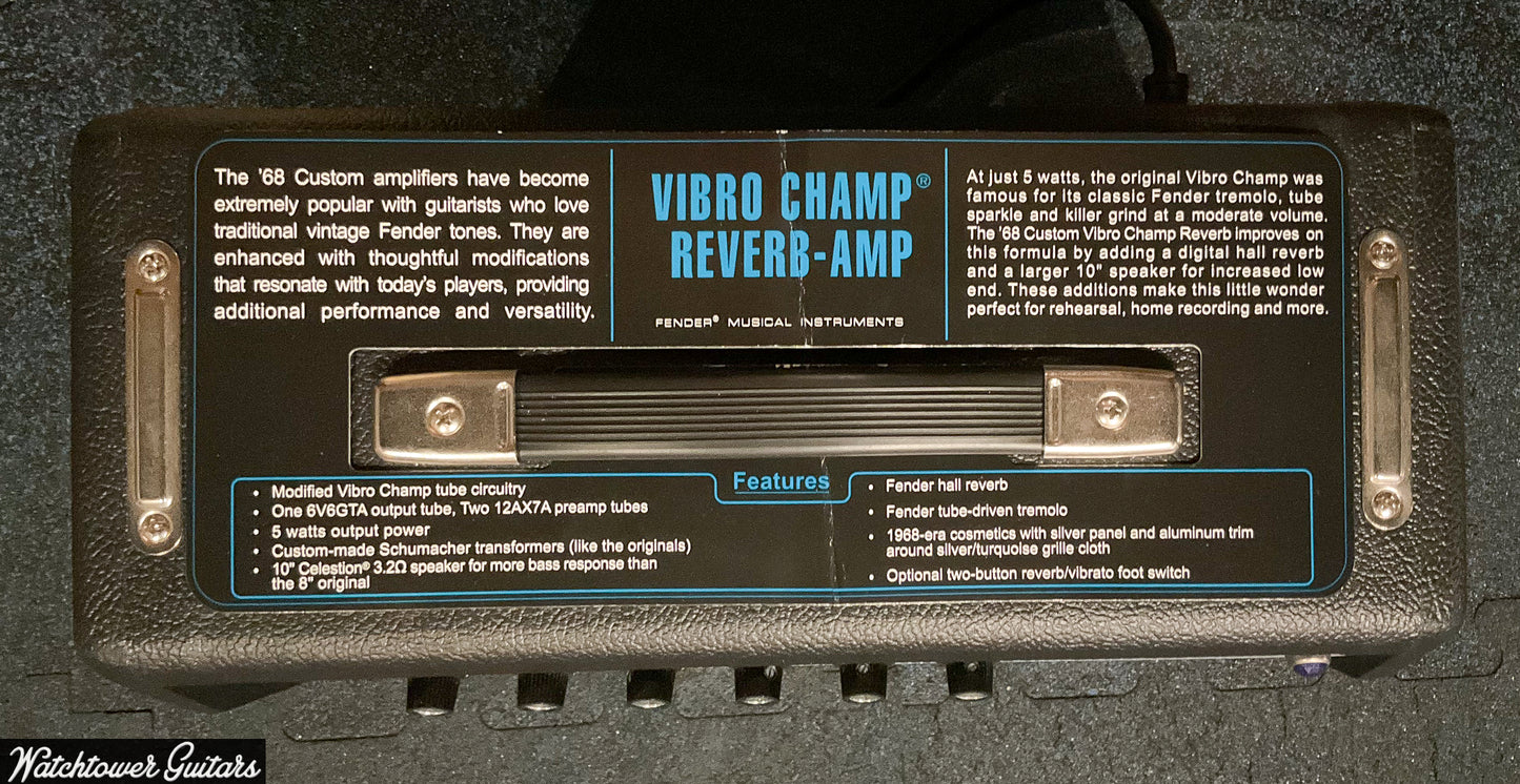 Fender '68 Vibro Champ Reverb - Silver Face