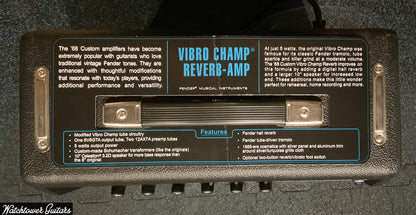 Fender '68 Vibro Champ Reverb - Silver Face