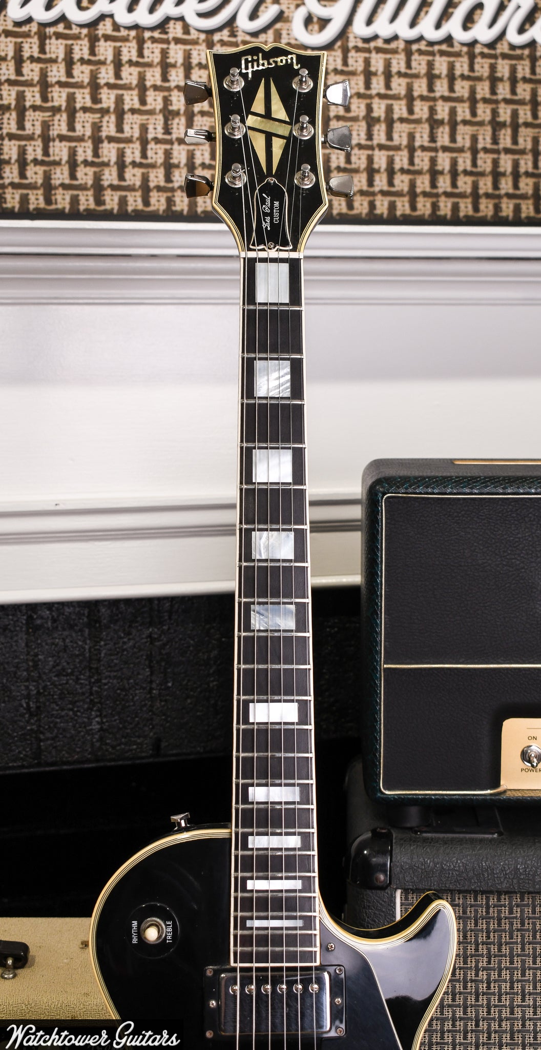 1982 Gibson Les Paul Custom Black *Special Order Chrome Hardware*