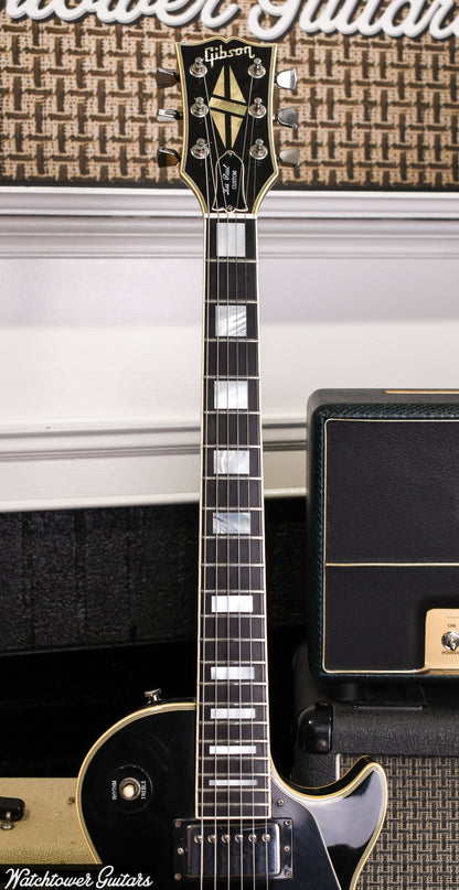1982 Gibson Les Paul Custom Black *Special Order Chrome Hardware*