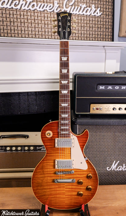 1999 Gibson Les Paul 1959 R9 Yamano Standard Iced Tea Tom Murphy Aged "Good Wood Era"