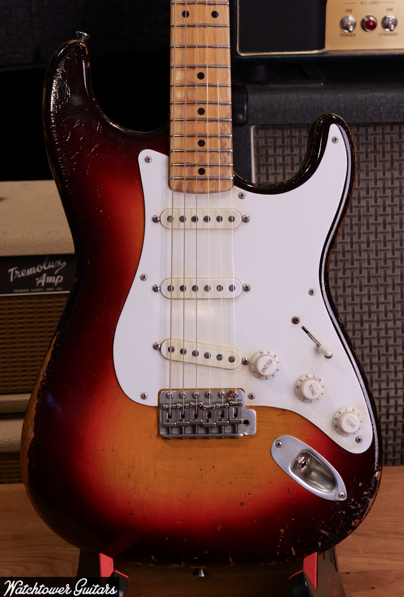 2024 Nacho Contour Body Three-Tone Sunburst #40452