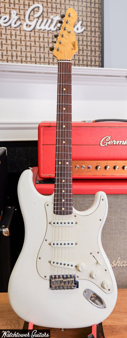 LSL Instruments Saticoy Chris Fleming Masterbuilt - Aged Olympic White