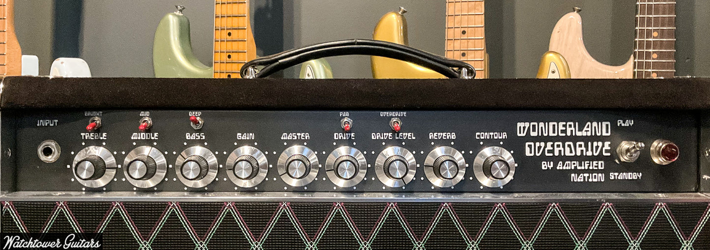 Amplified Nation Wonderland Overdrive - Black Suede
