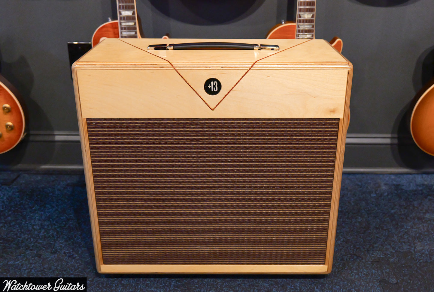 Divided by 13 CCC 9/15 Head & 1x12F Cabinet Natural Wood with Amber Shellac