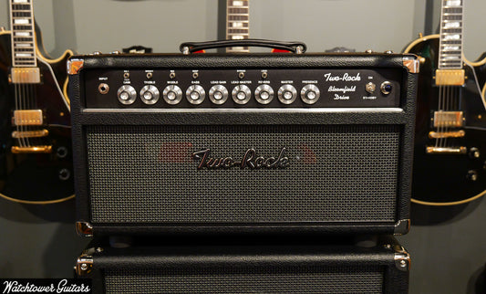 Two Rock Bloomfield Drive 100 Watt Head Black Bronco/Modern Silver Grill (SN 790)