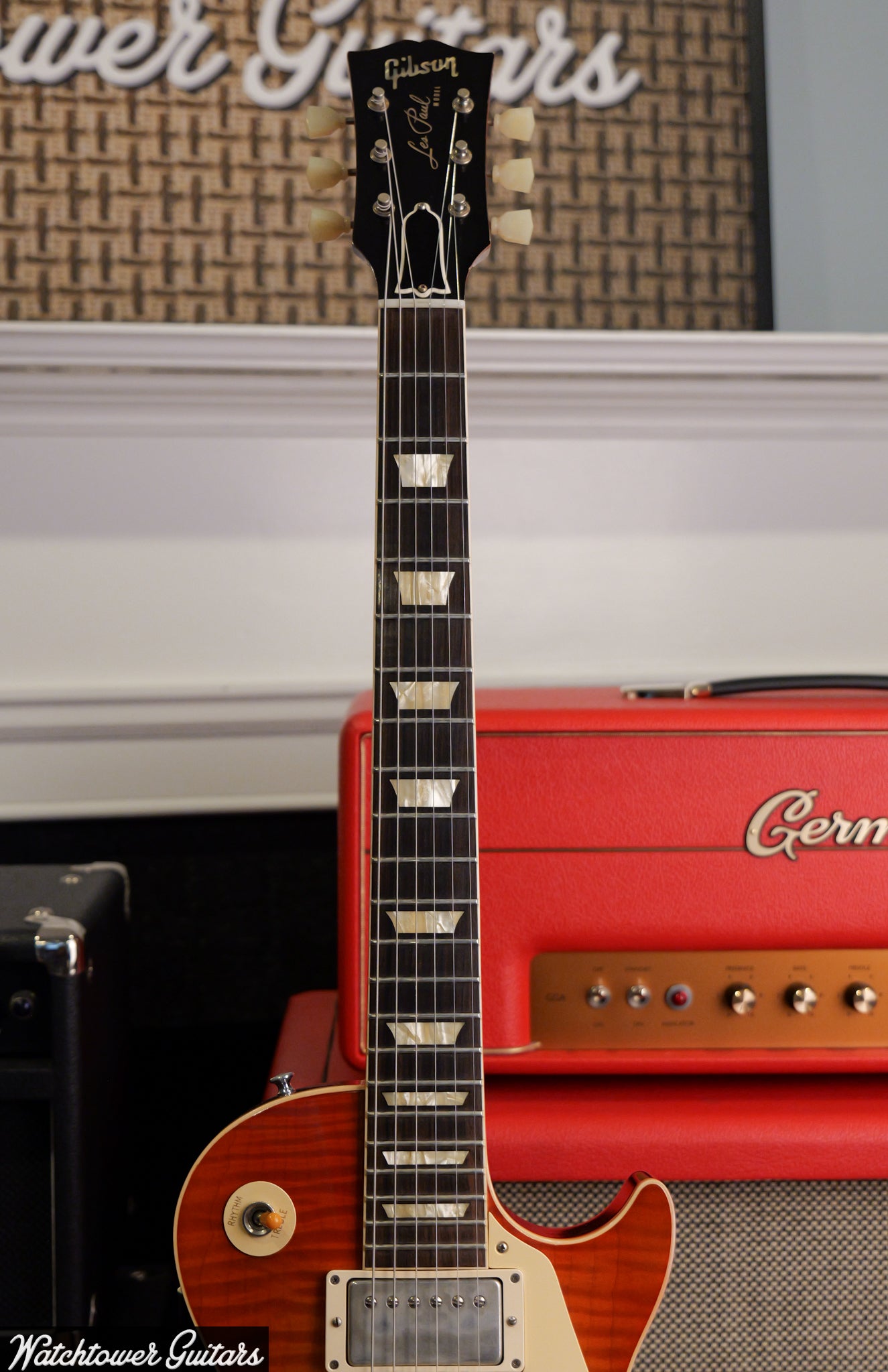 2019 Gibson 60th Anniversary Les Paul 1959 R9 Reissue Sunrise Teaburst