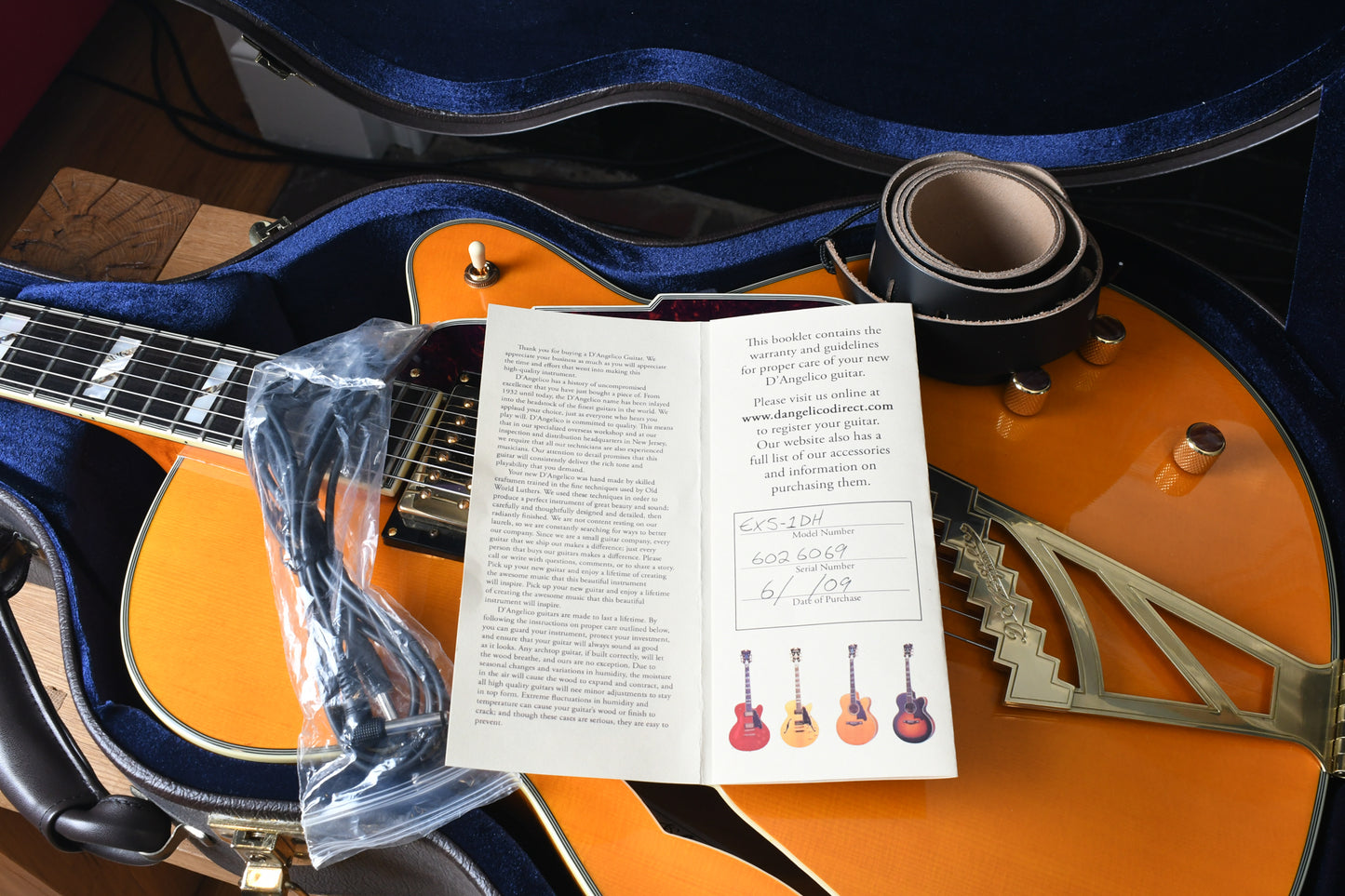 2005 D'Angelico EXS-1DH Natural