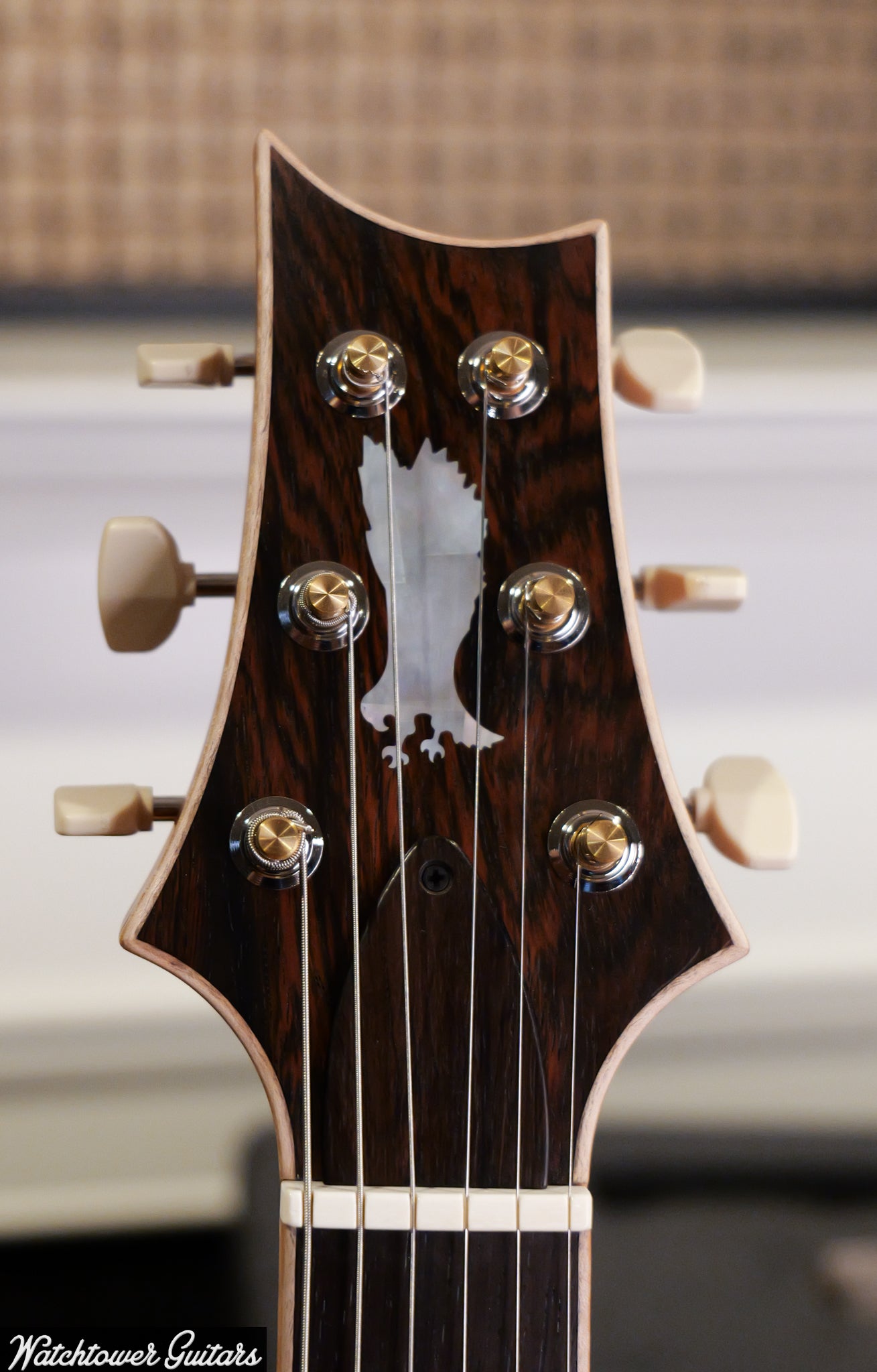 Paul Reed Smith PRS Private Stock Watchtower Run 594 Hollowbody II Quilt Frostbite Glow