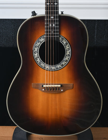 1979 Ovation Acoustic Tobacco Sunburst Original case
