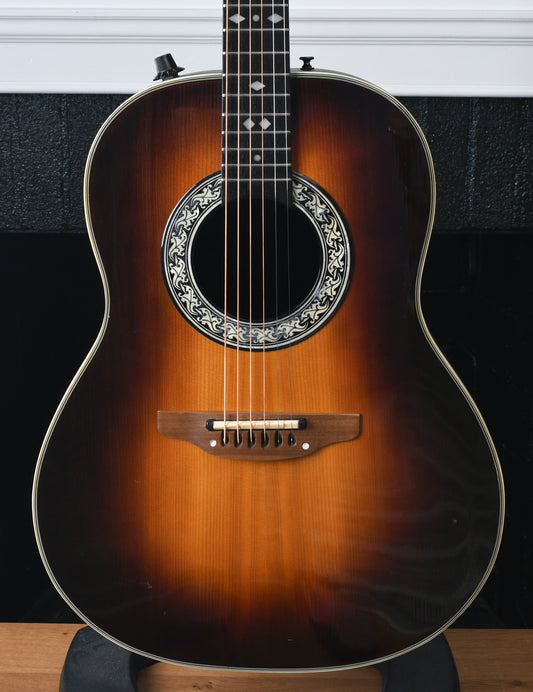 1979 Ovation Acoustic Tobacco Sunburst Original case