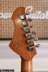 2024 Novo Guitars Serus P2 Gold Foil Pickups Ice Blue Metallic