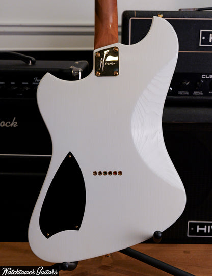 2024 Novo Voltur V2 Gold Hardware w/ Fralin Firebird & HB Olympic White