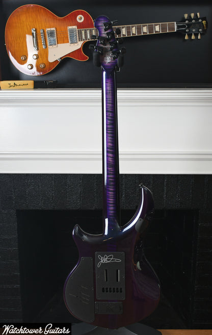 Ernie Ball Music Man Limited Edition John Petrucci Majesty Maple Top Crystal Amethyst