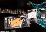 2021 Paul Reed Smith PRS Custom 24 35th Anniversary River Blue 10 Top