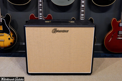 Germino Lead 55 LV Master Volume & Style II 2x12 Cabinet Black Tolex