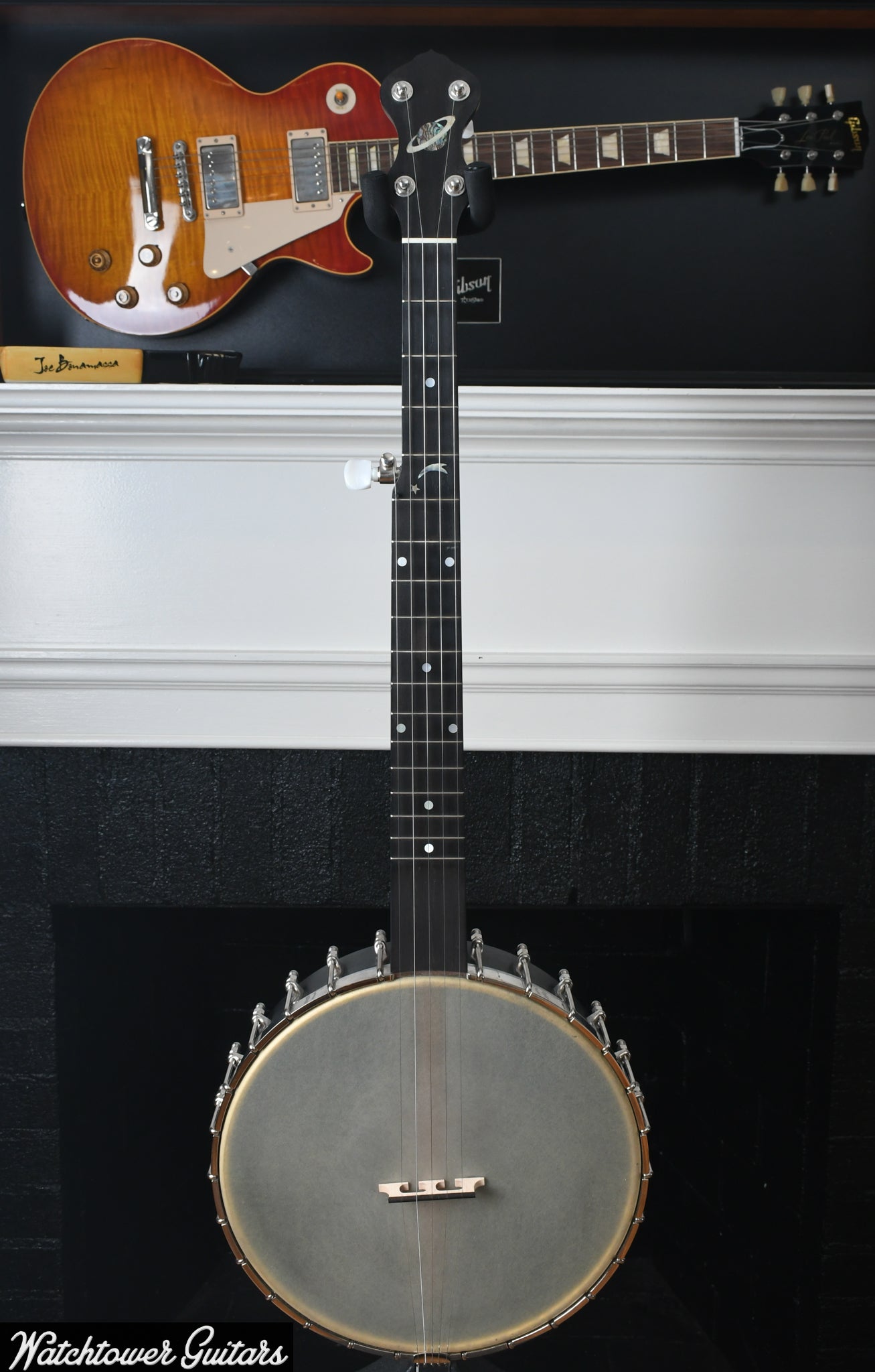 2008 Chanterelle 12" Banjo Standard Walnut Mike Ramsey
