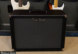 Two Rock 1x12 Cabinet in Black Bronco with Modern Silver Grill