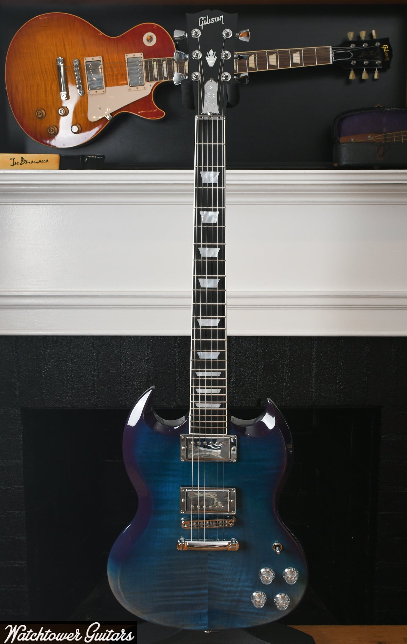 2018 Gibson SG Standard HP II Blueberry Fade