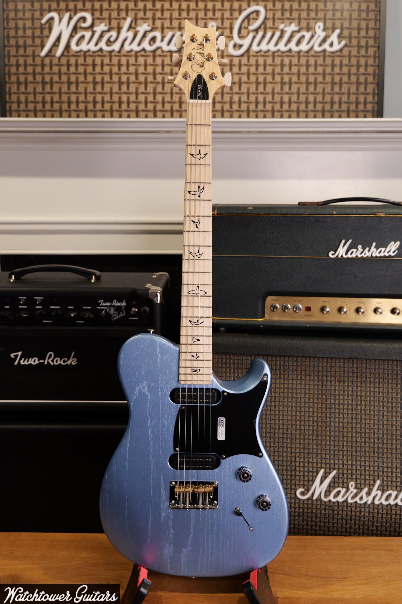 Paul Reed Smith PRS NF 53 Satin Frost Blue Metallic