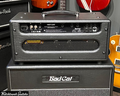 Bad Cat Hot Cat Head Black Tolex