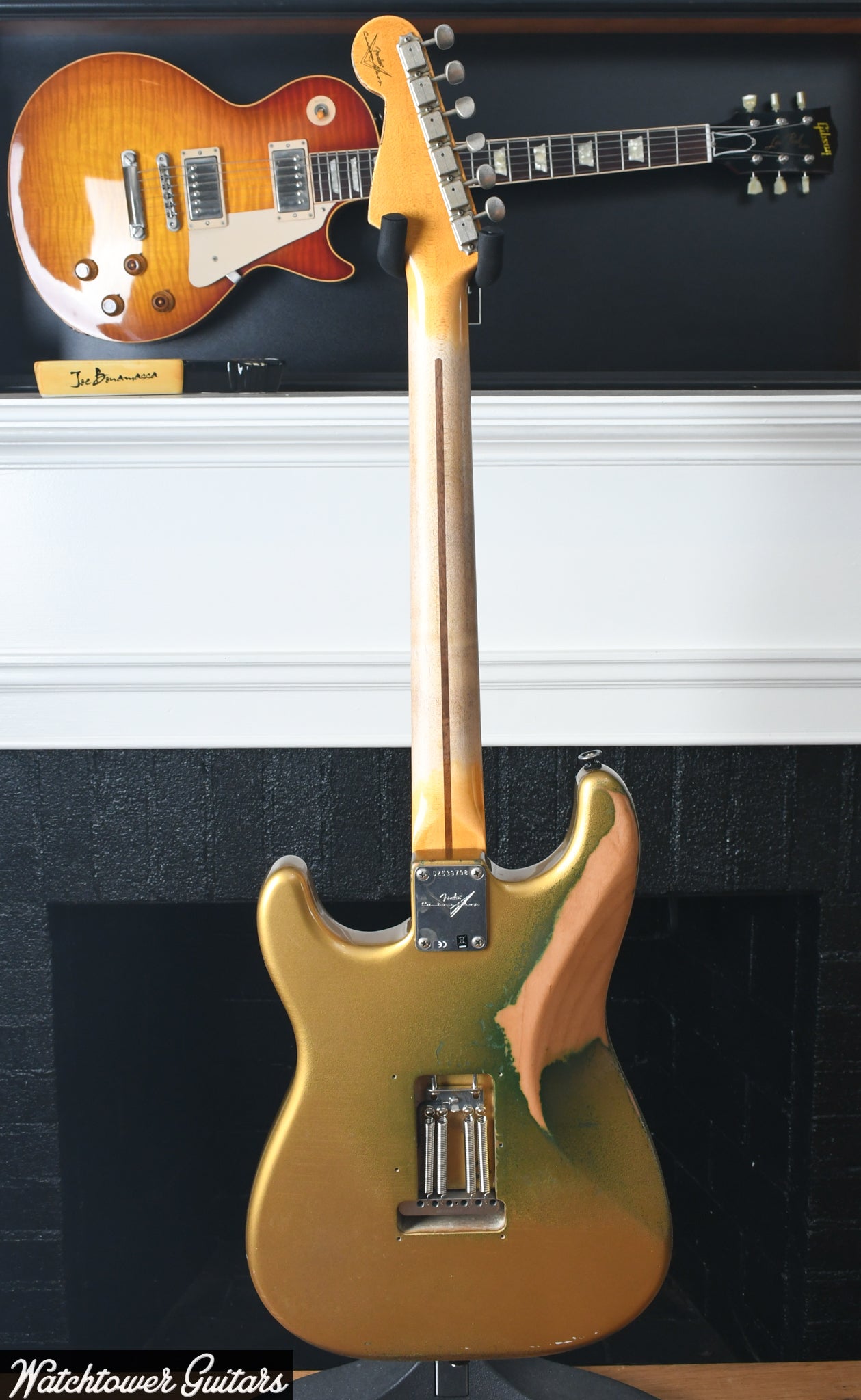Fender Custom Shop Partscaster Stratocaster Ancho Poblano Gold