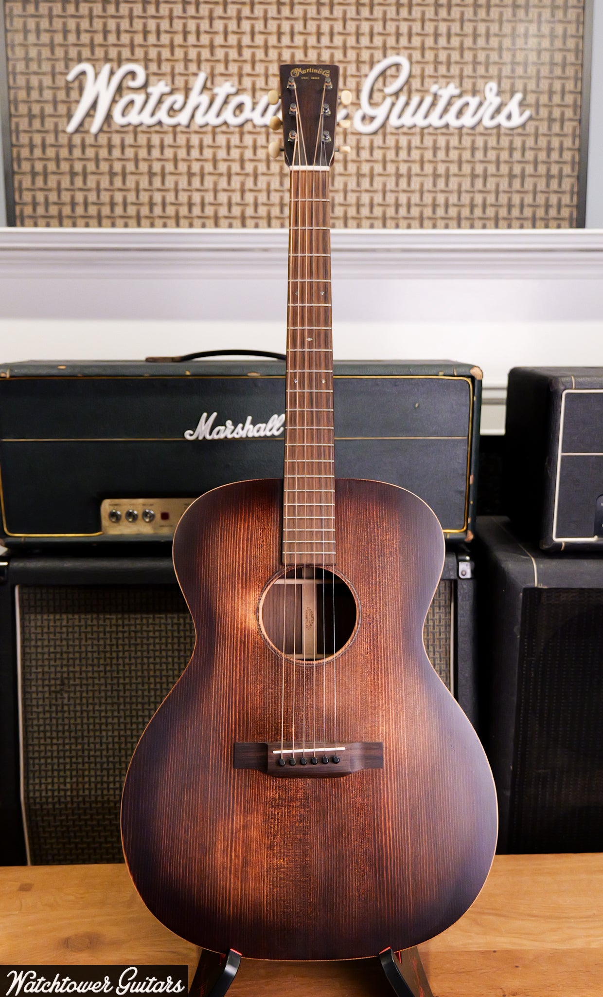 2022 Martin 000-16 Streetmaster Acoustic Guitar Dark Mahogany