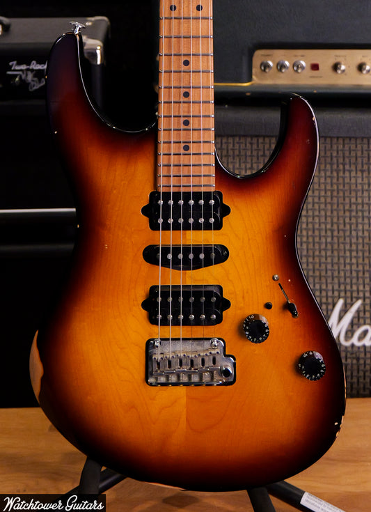 2014 Suhr Modern Antique 2 Tone Tobacco Burst