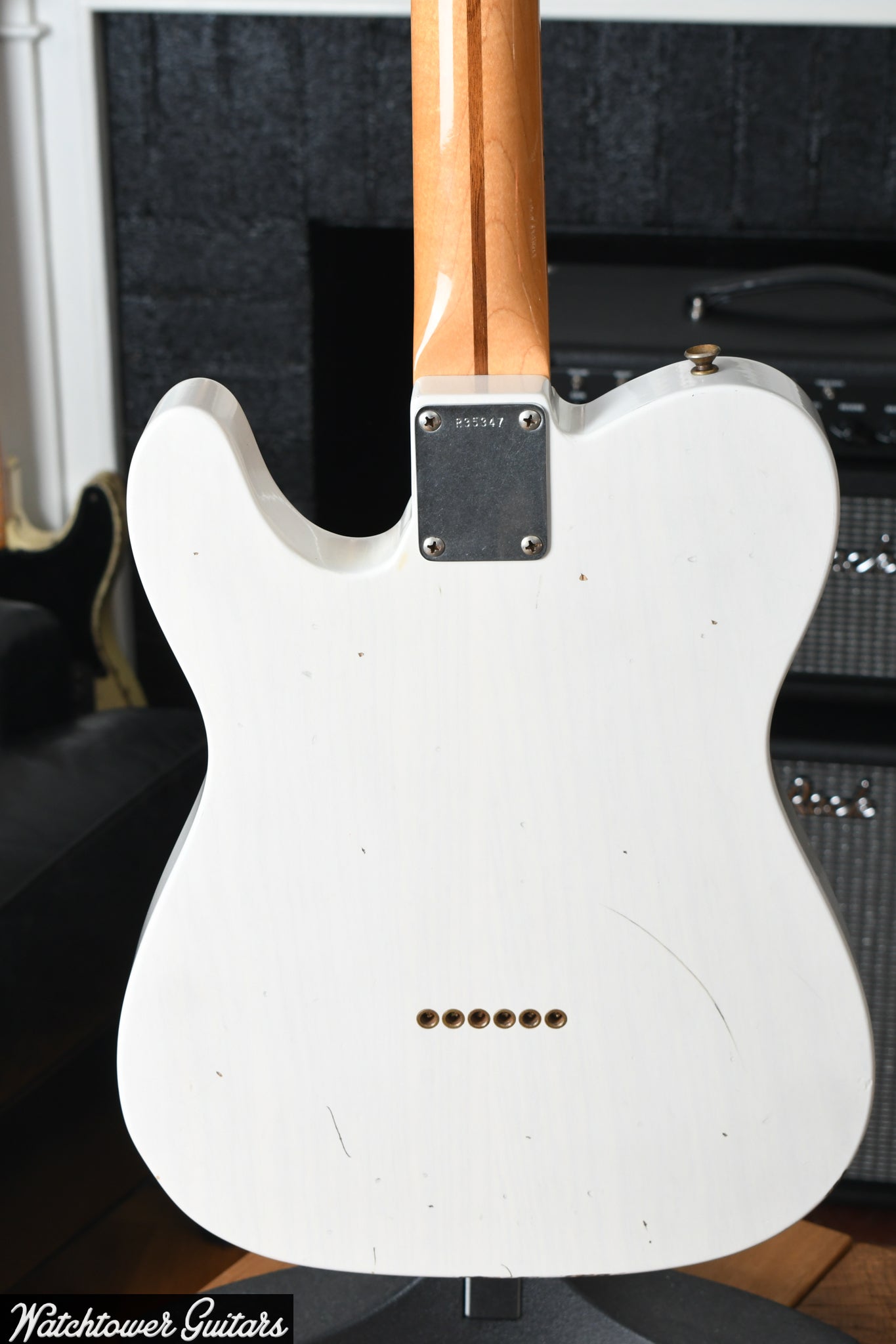 2007 Fender Custom Shop ’50's Relic Telecaster White Blonde