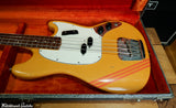 1969 Fender Mustang Bass Competition Orange with Matching Headstock
