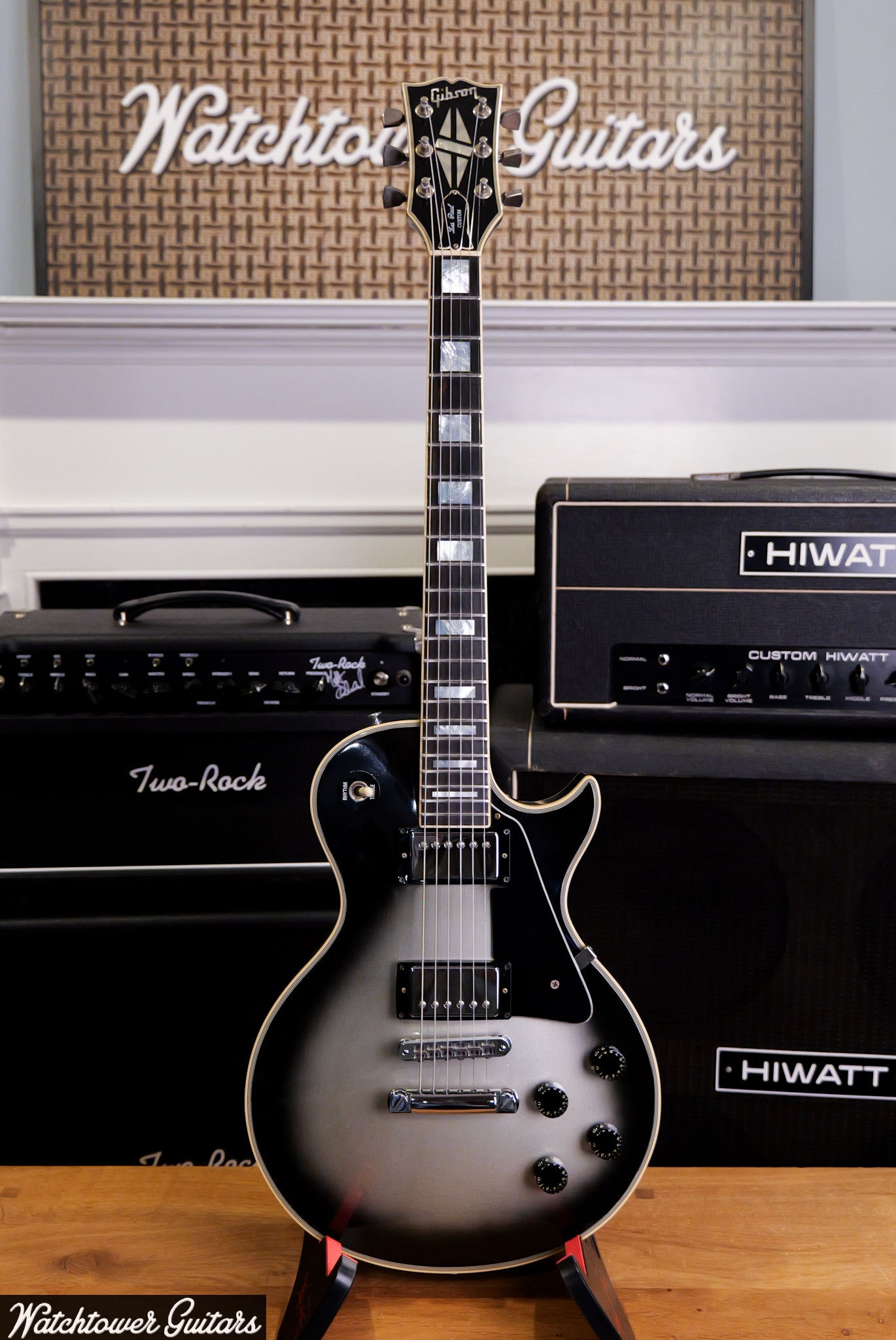 1980 Gibson Les Paul Custom Silverburst