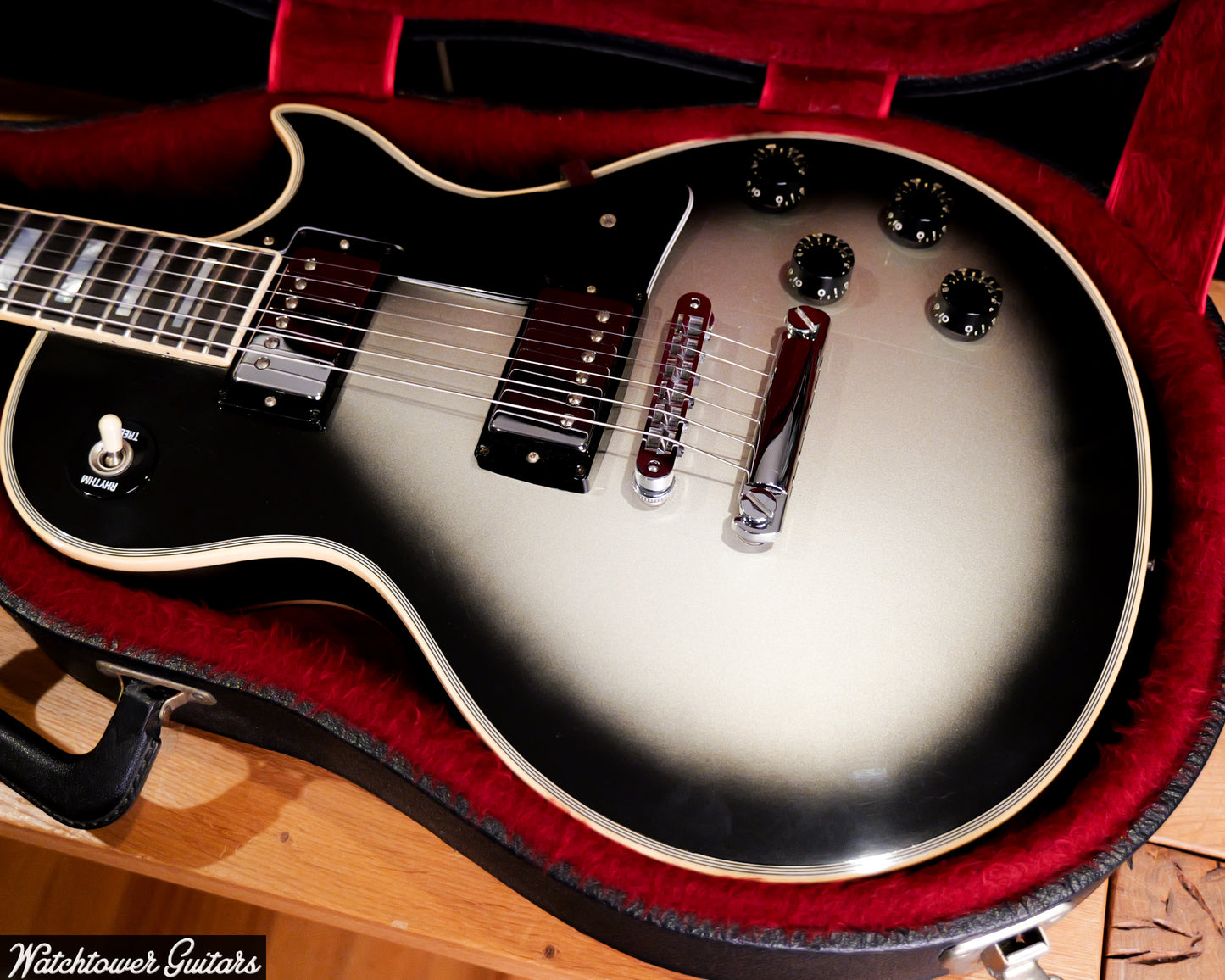 1980 Gibson Les Paul Custom Silverburst