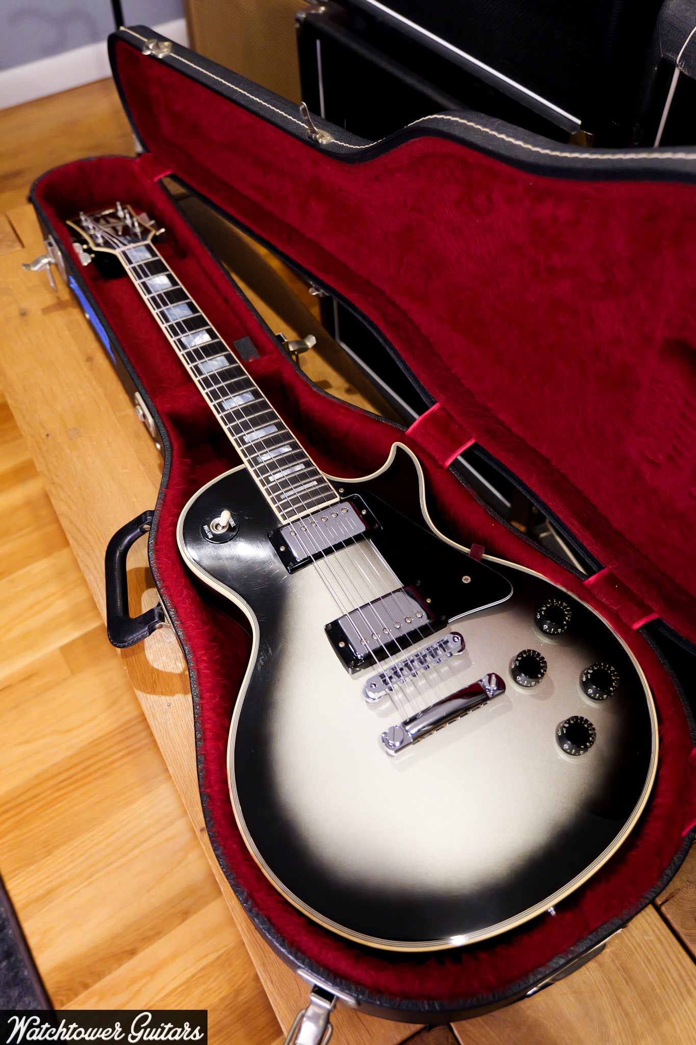 1980 Gibson Les Paul Custom Silverburst