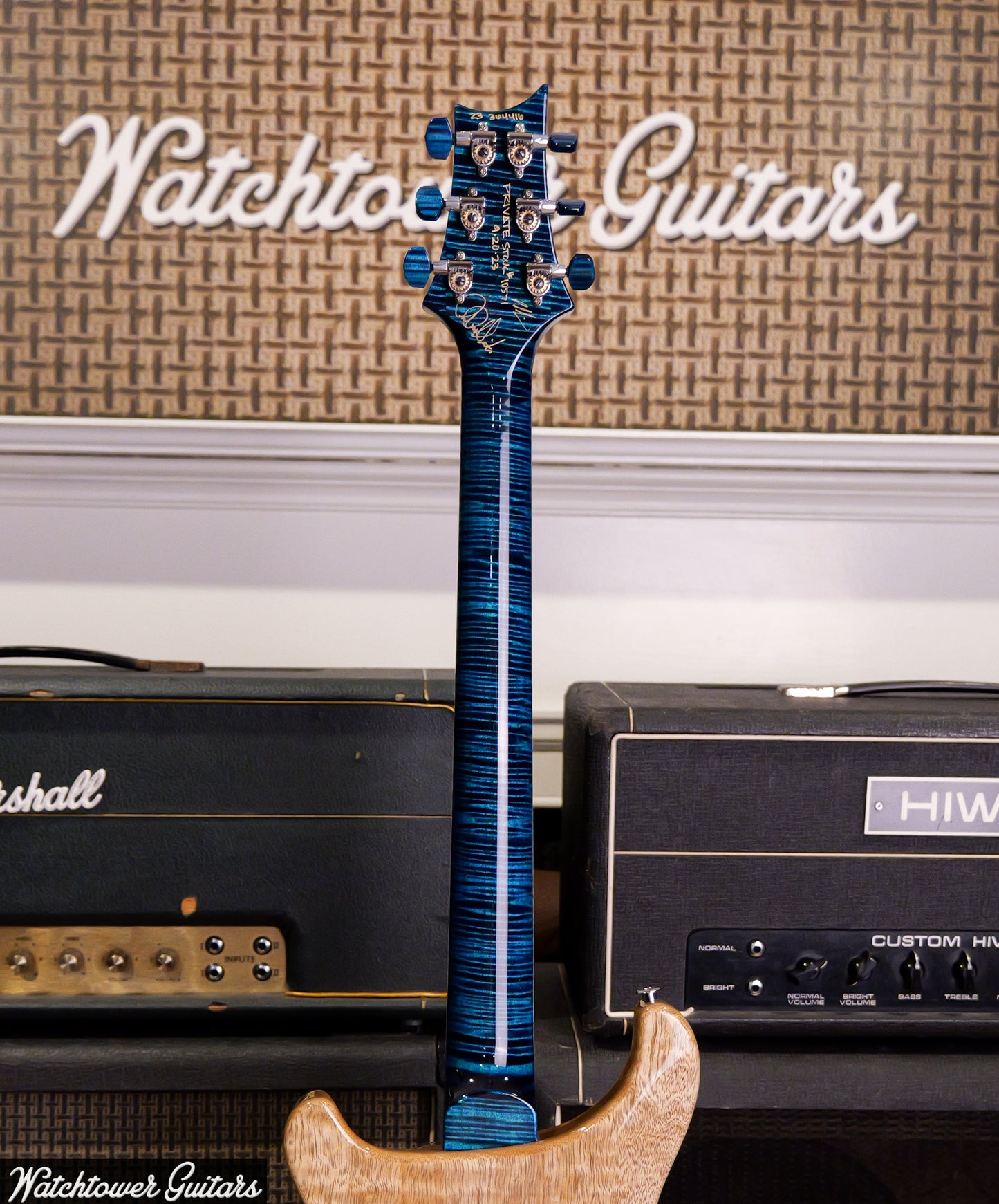 2023 Paul Reed Smith PRS Private Stock 24-08 Semi Hollow Blue Steel