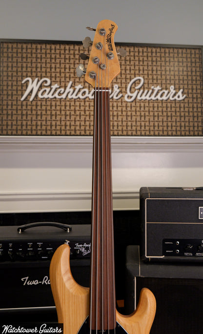 1998 Music Man Stingray 5 Frettless *Custom Ordered* Matte Natural Velvet Finish