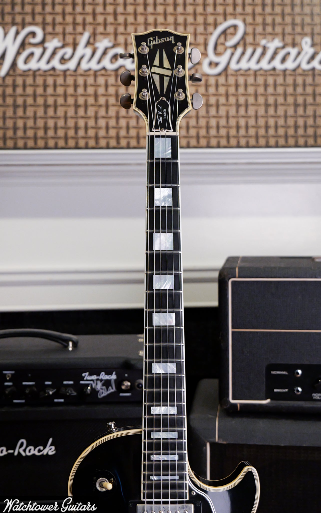 2001 Gibson 1968 Les Paul Custom Authentic *Special Order Nickel* Black Beauty