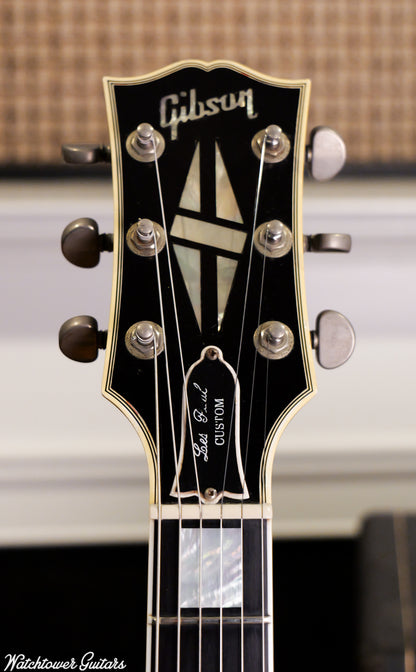 2001 Gibson 1968 Les Paul Custom Authentic *Special Order Nickel* Black Beauty