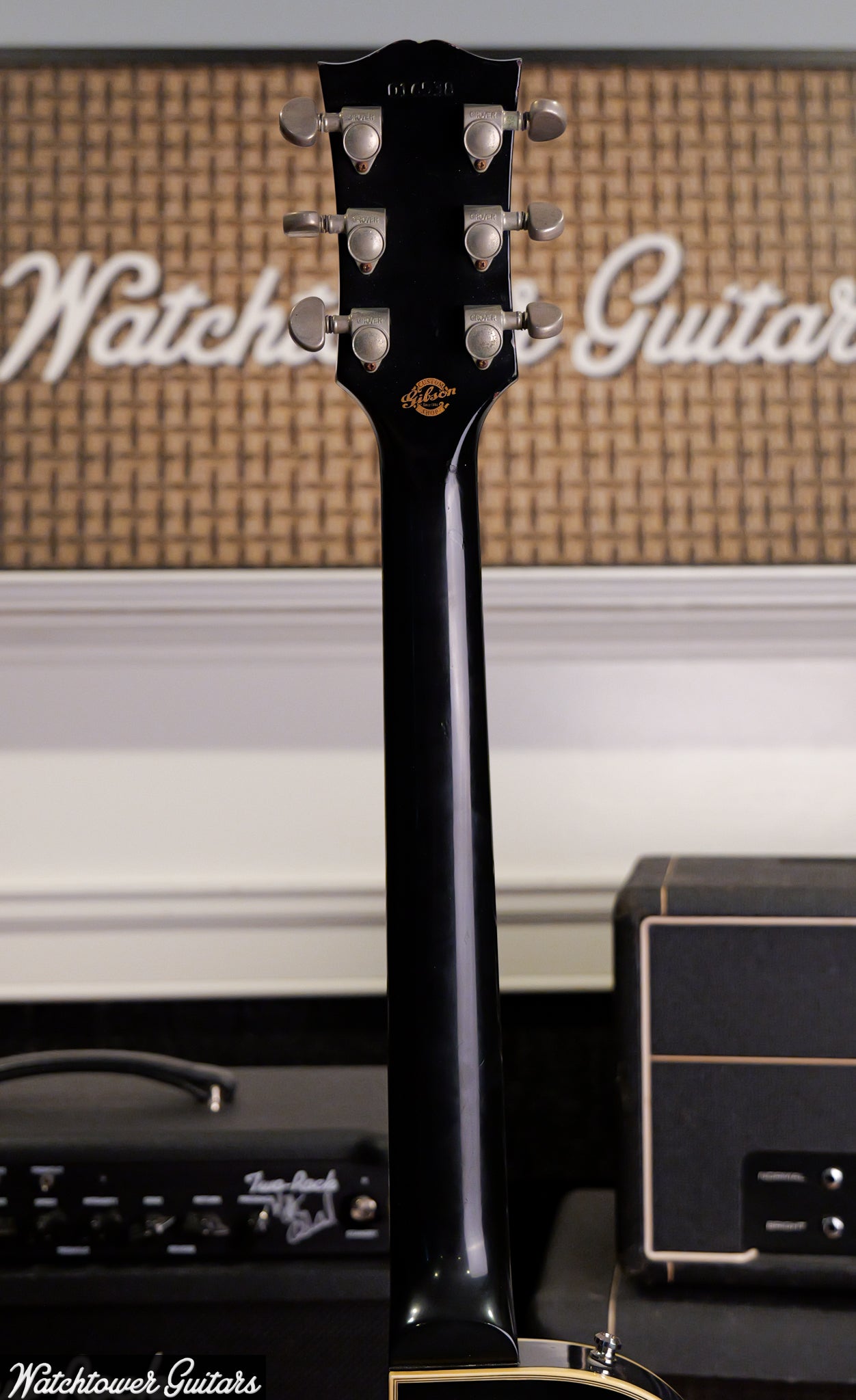 2001 Gibson 1968 Les Paul Custom Authentic *Special Order Nickel* Black Beauty