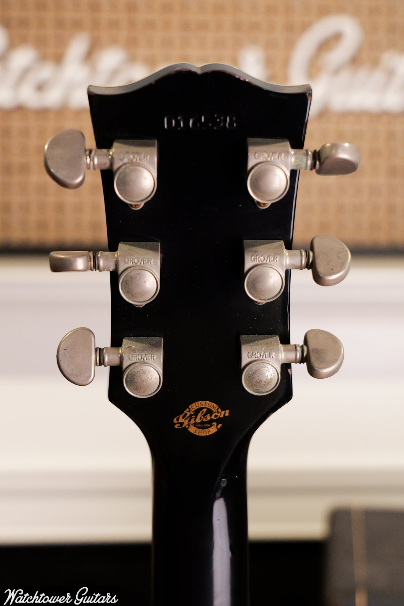 2001 Gibson 1968 Les Paul Custom Authentic *Special Order Nickel* Black Beauty