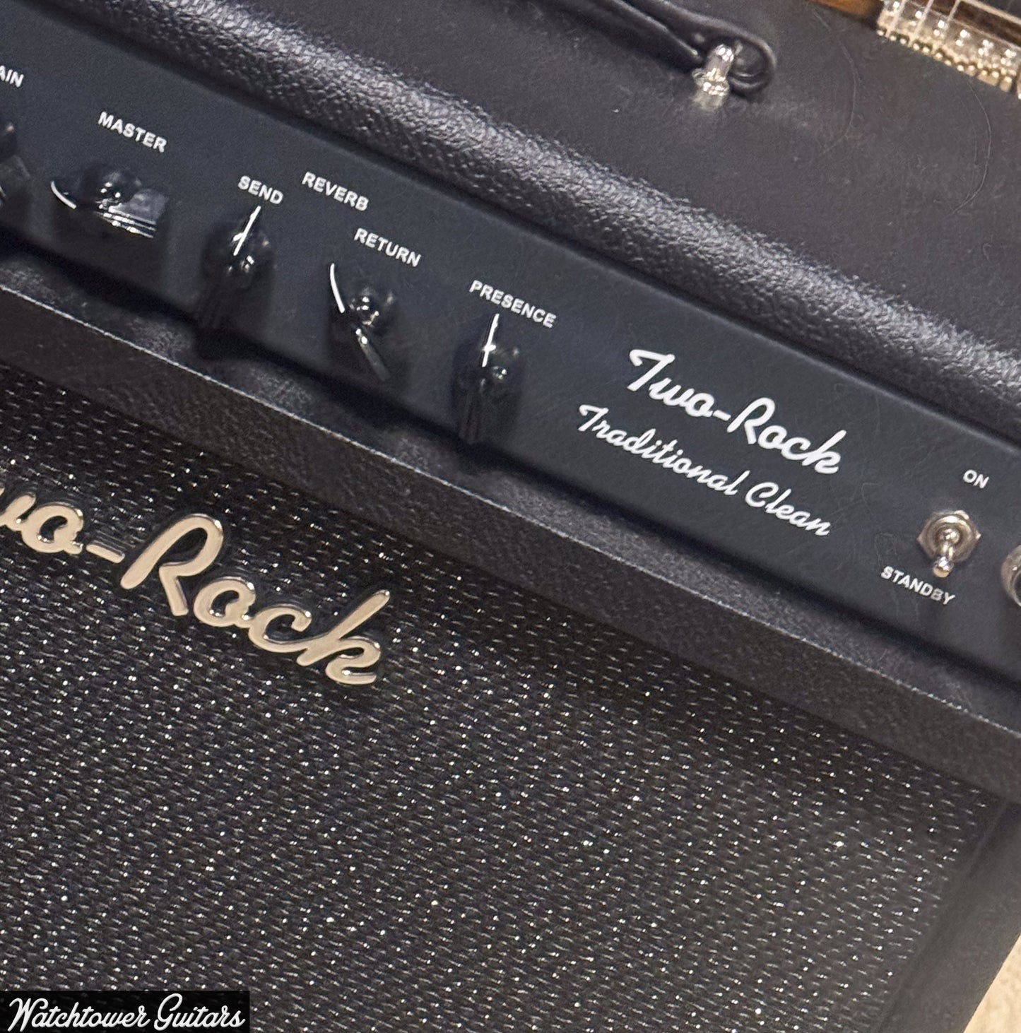 2023 Two Rock Traditional Clean 100/50 1x12 Combo Black Bronco Tolex Sparkle Matrix Cloth